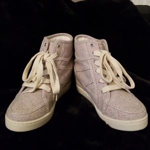 Roxy brand new wedge sneakers shoes sz 6